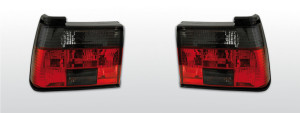 Achterlichten | geschikt voor Volkswagen Jetta 2 Coupe 1984-1991 | rood / smoke