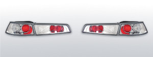 Achterlichten | Alfa Romeo 145 1994-2000 3-deurs / 5-deurs | chroom