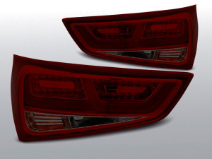Achterlichten Audi A1 2010-2014 | LED - BAR | rood / smoke