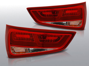 Achterlichten Audi A1 2010-2014 | LED - BAR | rood / wit