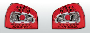Achterlichten Audi A3 8L 1996-2000 | LED | rood / wit