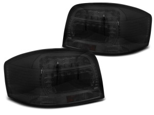 Achterlichten | geschikt voor Audi | A3 03-05 3d hat. / A3 05-08 3d hat. / A3 Sportback 04-08 5d hat. | LED | smoke