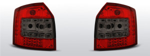 Achterlichten | geschikt voor Audi | A4 B6 Avant 2001-2004 | LED | rood / smoke