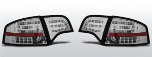 Achterlichten geschikt voor Audi A4 B7 Sedan 2004-2008 | LED | chroom