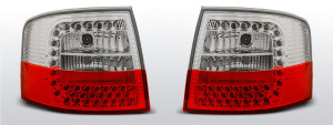 Achterlichten geschikt voor Audi A6 C5 Avant 1997-2004 | LED | rood / wit