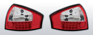 Achterlichten geschikt voor Audi A6 C5 Sedan 1997-2004 | LED | rood / wit