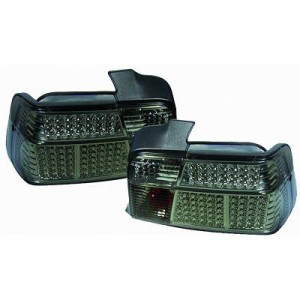 Achterlichten | geschikt voor BMW 3-Serie E36 Sedan 1990-1998 | LED | smoke