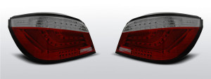 Achterlichten | geschikt voor BMW | 5-serie 03-07 4d sed. E60 | LED BAR rood en smoke 280037402