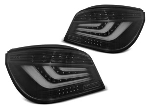 Achterlichten | geschikt voor BMW | 5-serie 03-07 4d sed. E60 | LED BAR zwart 280037403