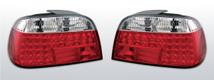 Achterlichten geschikt voor BMW 7-Serie E38 Sedan 1994-2001 | LED | rood / wit