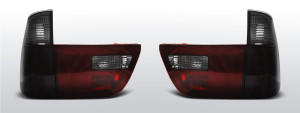 Achterlichten geschikt voor BMW X5 E53 1999-2003 | LED | rood / smoke