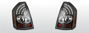 Achterlichten Crysler 300C 2005-2008 | LED | zwart