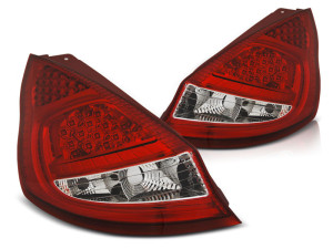Achterlichten | Ford | Fiesta 08-12 3d hat. / Fiesta 08-12 5d hat. | LED | rood en wit