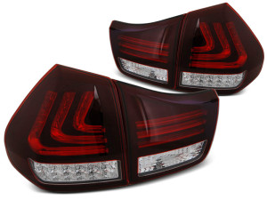 Achterlichten Lexus RX 330 / 350 2003-2008 | LED-BAR | rood / wit