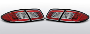 Achterlichten geschikt voor Mazda 6 2002-2007 | LED | chroom