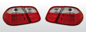 Achterlichten Mercedes CLK W208 Coupe 1997-2002 | LED | rood / wit