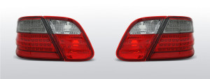 Achterlichten Mercedes CLK W208 Coupe 1997-2002 | LED | rood / smoke
