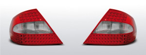 Achterlichten Mercedes CLK W209 Coupe 2003-2010 | LED | rood / wit