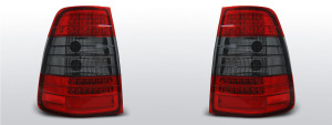 Achterlichten Mercedes E-Klasse W124 1985-1995 | LED | rood / smoke