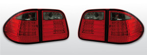 Achterlichten Mercedes E-Klasse W210 1995-2002 | LED | rood / smoke
