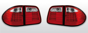 Achterlichten Mercedes E-Klasse W210 1995-2002 | LED | rood / wit