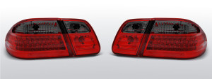 Achterlichten Mercedes E-Klasse W210 1995-2002 | LED | rood / smoke