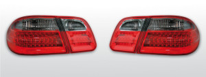 Achterlichten Mercedes E-Klasse W210 1995-2002 | LED | rood / smoke