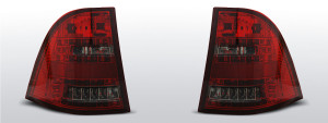 Achterlichten Mercedes M-Klasse W163 ML 1998-2005 | LED | rood / smoke