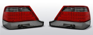 Achterlichten Mercedes W140 1995-1998 | LED | rood / smoke