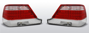 Achterlichten Mercedes W140 1995-1998 | LED | rood / wit