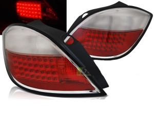 Achterlichten | geschikt voor Opel | Astra 04-07 5d hat. / Astra 07-09 5d hat. | LED | rood en wit
