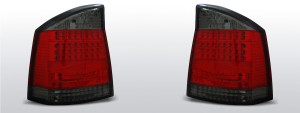 Achterlichten geschikt voor Opel Vectra C Sedan / Hatchback 2002-2008 | LED | rood / smoke