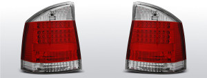 Achterlichten geschikt voor Opel Vectra C Sedan / Hatchback 2002-2008 | LED | rood / wit