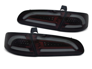 Achterlichten geschikt voor Seat Ibiza 6L 2002-2008 | LED-BAR | rood / smoke