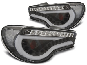 Achterlichten | geschikt voor Toyota GT86 2012- | LED | Dynamic Turn Signal | LED-BAR | zwart