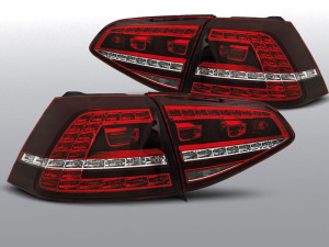 Achterlichten LED | geschikt voor Volkswagen Golf 7 2012 | LED GTI GTD Sport-Look | Upgrade van halogeen naar LED