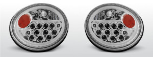 Achterlichten geschikt voor Volkswagen New Beetle 1998-2005 | LED | chroom