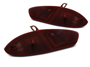 Achterlichten | geschikt voor Seat | Leon 09-13 5d hat. | LED | LED BAR rood en smoke