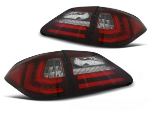 Achterlichten set | geschikt voor Lexus RX III 350 2009-2012 | LED Bar | Dynamische knipperlichten | rood wit