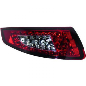 Achterlichten | geschikt voor Porsche 911 997 2004-2008 | LED | Rood smoke