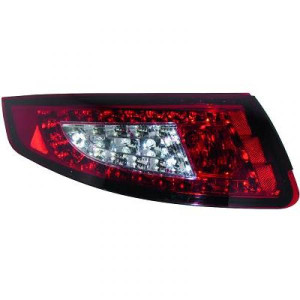 Achterlichten | geschikt voor Porsche 911 997 2004-2008 | LED | Rood WIT