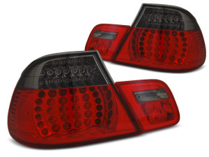 Achterlichten | geschikt voor BMW | 3-serie Coupé 03-06 2d cou. E46 | LED | rood en smoke