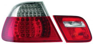 Achterlichten | geschikt voor BMW | 3-serie Coupé 03-06 2d cou. E46 | LED | rood en wit | 04