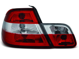 Achterlichten | geschikt voor BMW | 3-serie Coupé 99-03 2d cou. E46 | rood en wit 280058101