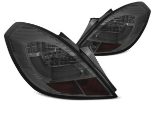 Achterlichten | Opel | Corsa 06-10 3d hat. / Corsa 10-11 3d hat. / Corsa 11-15 3d hat. | LED | LED BAR smoke