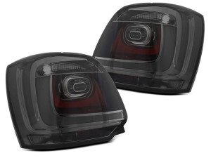 Achterlichten | geschikt voor Volkswagen | Polo 09-14 3d hat. / Polo 09-14 5d hat. | LED | LED BAR smoke