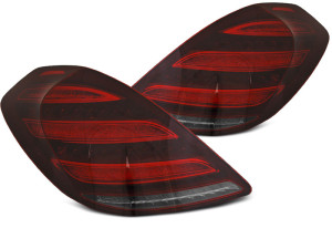 Achterlichten | geschikt voor Mercedes-Benz | S-klasse 13-17 4d sed. / S-klasse Coupé 14-18 2d cou. | LED | Dynamic Turn Signal | LED BAR | rood en wit