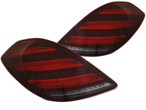 Achterlichten | geschikt voor Mercedes-Benz | S-klasse 13-17 4d sed. / S-klasse Coupé 14-18 2d cou. | LED | rood en wit