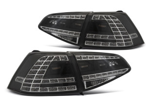 Achterlichten | geschikt voor Volkswagen | Golf VII 2012-2017 3d hat. / Golf VII 2012-2017 5d hat. | Sport-Look | LED | Dynamic Turn Signal | zwart