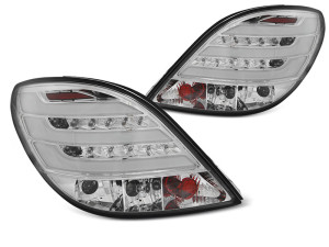 Achterlichten | geschikt voor Peugeot | 207 06-09 3d hat. / 207 06-09 5d hat. | LED BAR | chroom